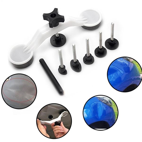 10 pcs portable set fix dent repair tool kit instrument paintless auto car body damage pulling bridge removal glue tab tool
10 pcs portable set fix dent repair tool kit instrument paintless auto car body damage pulling bridge removal glue tab tool