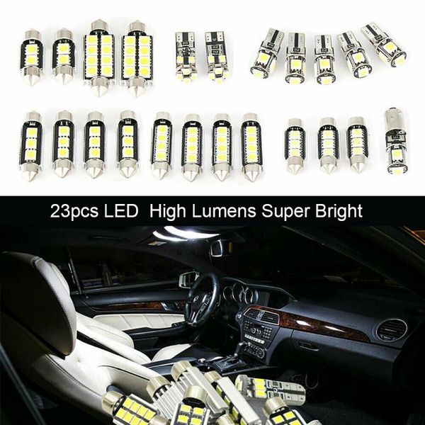 2020 новый универсальный 23pcs led t10 автомобиля лампочка интерьер купола магистральные номерного знака лампы kit white для e90 e60 f10 f30
2020 новый универсальный 23pcs led t10 автомобиля лампочка интерьер купола магистральные номерного знака лампы kit white для e90 e60 f10 f30
