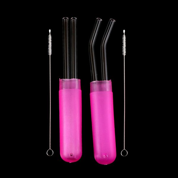 4pcs/set reusable glass straw with cleaner brush or straw box eco-friendly glass drinking straws set for mug
4pcs/set reusable glass straw with cleaner brush or straw box eco-friendly glass drinking straws set for mug