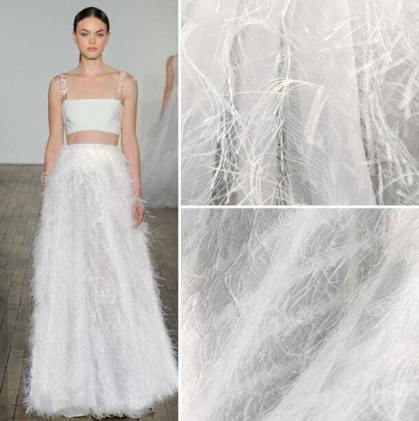 stereoscopic texture mesh feather tassel polyester textiles fabric sequins laser lace wedding gauze party prom tweed mannequin fabric a421, Black;white
stereoscopic texture mesh feather tassel polyester textiles fabric sequins laser lace wedding gauze party prom tweed mannequin fabric a421, Black;white