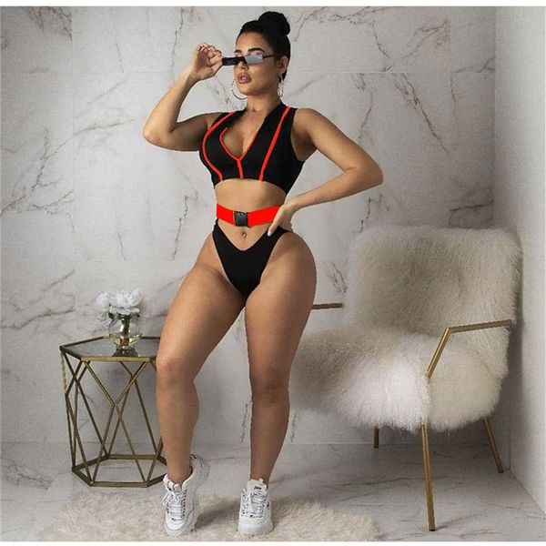 women designer 2pcs zipper deep v-neck hollow out swimwear fashion beach swimsuit female swimming clothing, White;black
women designer 2pcs zipper deep v-neck hollow out swimwear fashion beach swimsuit female swimming clothing, White;black