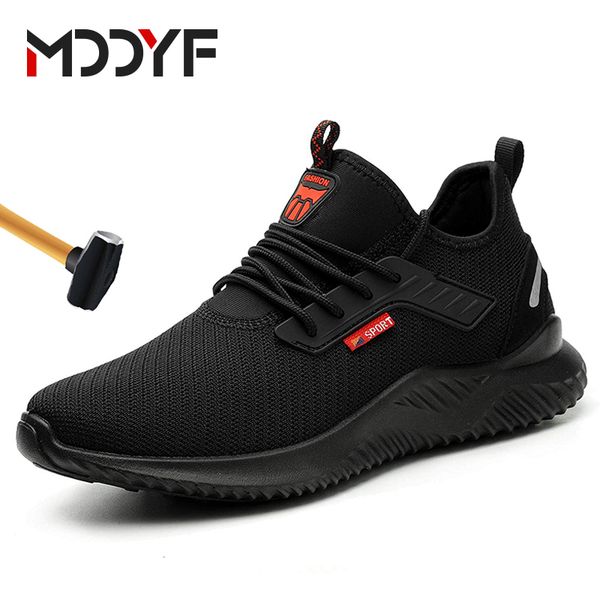 larnmern lightweight breathable men safety shoes steel toe work shoes for men anti-smashing construction sneaker with reflective, Black
larnmern lightweight breathable men safety shoes steel toe work shoes for men anti-smashing construction sneaker with reflective, Black