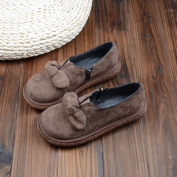 mori big head doll butterfly-knot round head thick bottom casual muffin shoes japanese single shoes handmade literary flat, Black
mori big head doll butterfly-knot round head thick bottom casual muffin shoes japanese single shoes handmade literary flat, Black