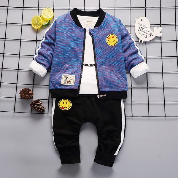 2019 autumn casual spring and autumn cotton set cartoon face cartoon three-piece set (pant+coat, White
2019 autumn casual spring and autumn cotton set cartoon face cartoon three-piece set (pant+coat, White