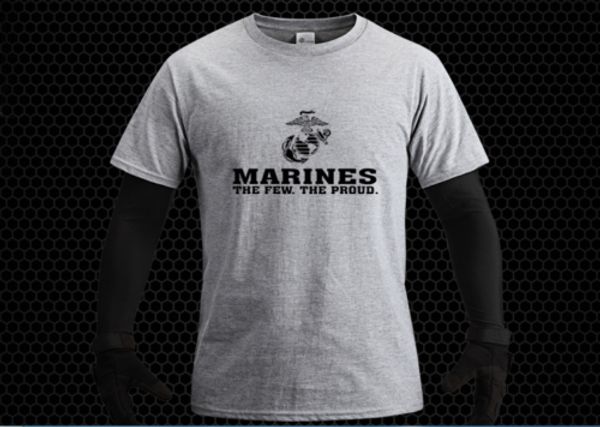 us marine corps marines tactics short sleeve t-shirt cotton souvenir edition physical training clothing, White;black
us marine corps marines tactics short sleeve t-shirt cotton souvenir edition physical training clothing, White;black