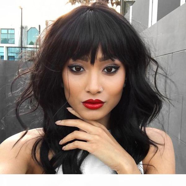 bythair natural wavy short human hair bob wigs with bangs virgin brazilian full lace wigs for black women glueless bob lace front wigs, Black;brown
bythair natural wavy short human hair bob wigs with bangs virgin brazilian full lace wigs for black women glueless bob lace front wigs, Black;brown