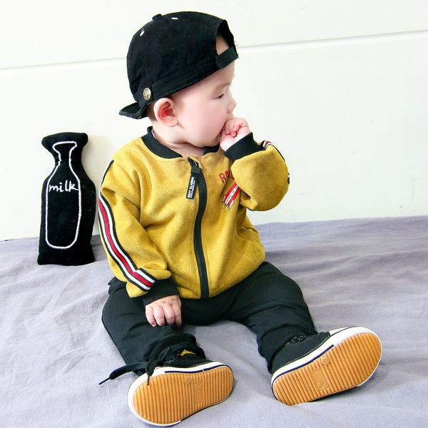 toddler boys jacket autumn spring coat newborn army style kids bomber jacket for new boys suede outerwear baby 1y clothing, Blue;gray
toddler boys jacket autumn spring coat newborn army style kids bomber jacket for new boys suede outerwear baby 1y clothing, Blue;gray
