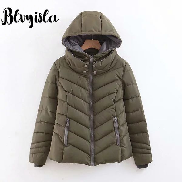 blvyisla solid jacket zipper thickening cotton-padded coats women warm winter hooded parkas outwear, Tan;black
blvyisla solid jacket zipper thickening cotton-padded coats women warm winter hooded parkas outwear, Tan;black
