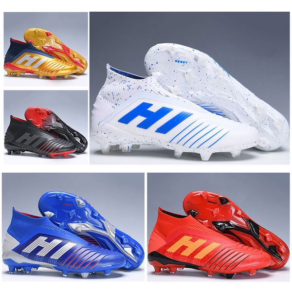 New Mens High Tops Football Boots Virtuso Predator 19+ Firm Ground ZIDANE BECKHAM dbzz Cleats Predator 19 Archetic FG Soccer Shoes
New Mens High Tops Football Boots Virtuso Predator 19+ Firm Ground ZIDANE BECKHAM dbzz Cleats Predator 19 Archetic FG Soccer Shoes