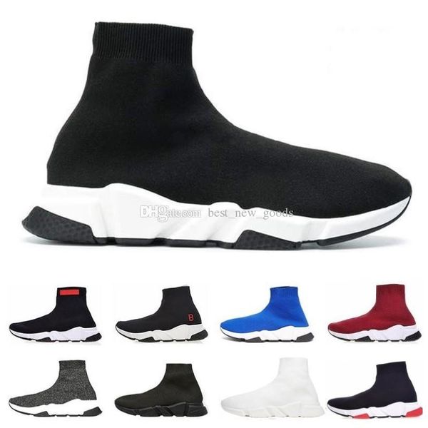 2019 designer men women Speed Trainer fashion Luxury Sock Shoes black white blue glitter Flat mens Trainers Runner sneakers size 36-45
2019 designer men women Speed Trainer fashion Luxury Sock Shoes black white blue glitter Flat mens Trainers Runner sneakers size 36-45