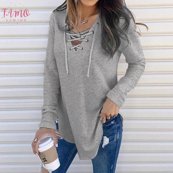 womens shirts for spring female v neck strap long sleeve oversize fashion female elegant autumn blouse, White
womens shirts for spring female v neck strap long sleeve oversize fashion female elegant autumn blouse, White