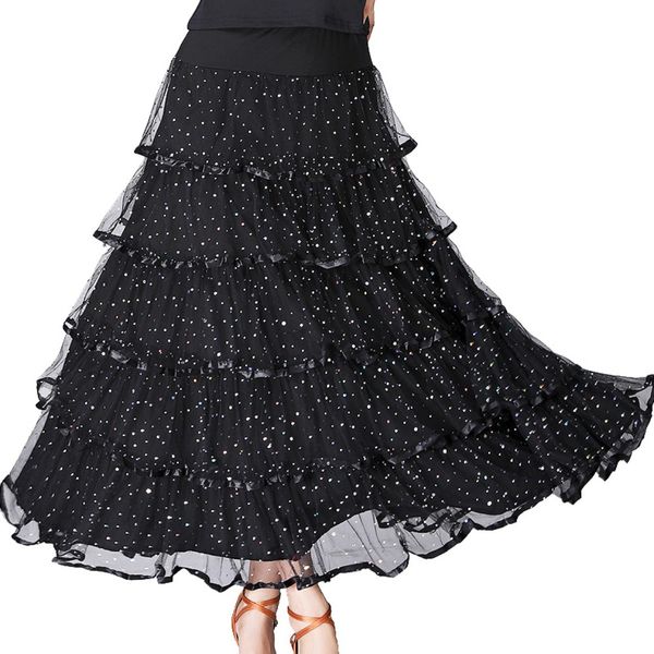 women skirts solid color polka dot pleated skirt ballroom dance long swing dress ankle-length dance skirt, Black;red
women skirts solid color polka dot pleated skirt ballroom dance long swing dress ankle-length dance skirt, Black;red