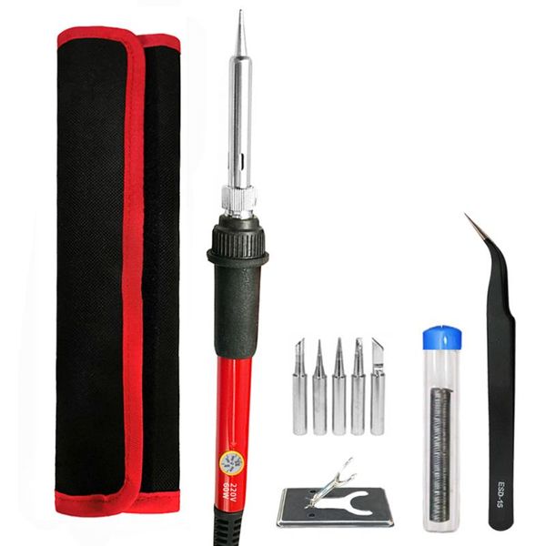 60w электрические паяльники kit температура регулируемая подставка паяльник очиститель паяльников сварочный пистолет инструменты для ремонта
60w электрические паяльники kit температура регулируемая подставка паяльник очиститель паяльников сварочный пистолет инструменты для ремонта