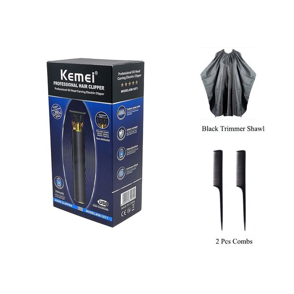 hairclippersdesign kemei hair trimmer km-1971 rechargeable hair clipper cordless professional haircut machine beard trimmer ondulador de pel
hairclippersdesign kemei hair trimmer km-1971 rechargeable hair clipper cordless professional haircut machine beard trimmer ondulador de pel