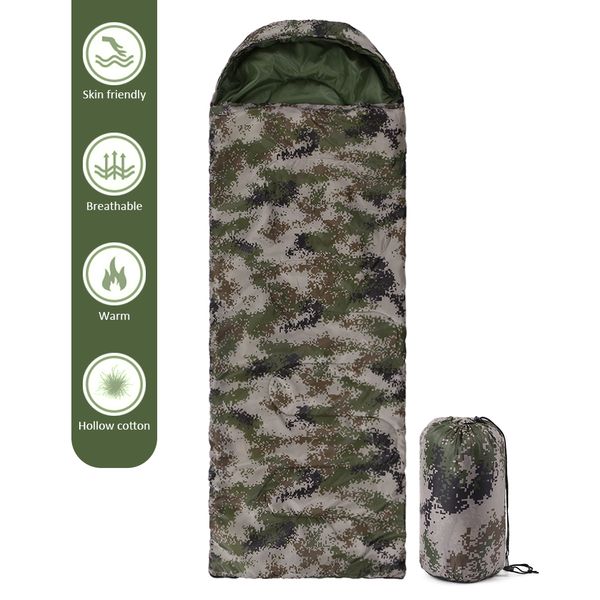 outdoor sleeping bag camouflage envelope sleeping bag warn camping hiking traveling hooded
outdoor sleeping bag camouflage envelope sleeping bag warn camping hiking traveling hooded