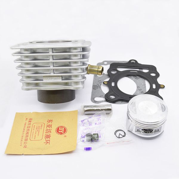 high quaity motorcycle cylinder kit 63.5mm bore for lifan cg200 cg 200 200cc uitralcold engine spare parts
high quaity motorcycle cylinder kit 63.5mm bore for lifan cg200 cg 200 200cc uitralcold engine spare parts