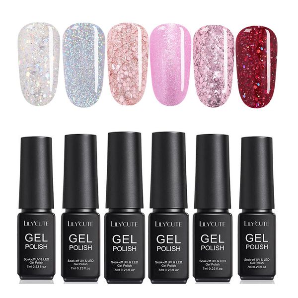 lilycute 4/6pcs gel polish set uv nail gel polish semi permanent 7ml vernish coat uv led varnish soak off nail art, Red;pink
lilycute 4/6pcs gel polish set uv nail gel polish semi permanent 7ml vernish coat uv led varnish soak off nail art, Red;pink