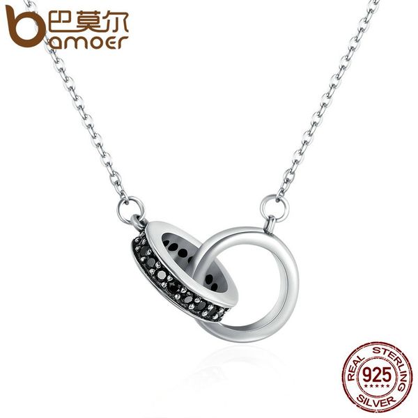 bamoer аутентичные стерлингового серебра 925 круг в круге черный cz подвеска ожерелья для женщин ювелирные изделия стерлингового серебра под, Silver
bamoer аутентичные стерлингового серебра 925 круг в круге черный cz подвеска ожерелья для женщин ювелирные изделия стерлингового серебра под, Silver
