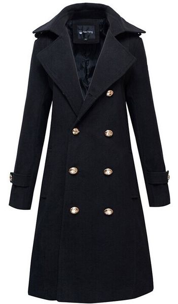 2020 new arrival fashion long woolen overcoat men windbreaker autumn and winter casual double breasted thick plus size s-3xl 4xl, Black
2020 new arrival fashion long woolen overcoat men windbreaker autumn and winter casual double breasted thick plus size s-3xl 4xl, Black