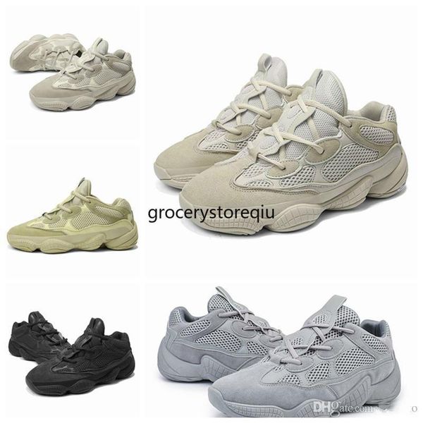 2019 new salt 500 kanye west casual shoes men designer shoes super moon yellow blush desert rat 500 trainers sneakers, Black
2019 new salt 500 kanye west casual shoes men designer shoes super moon yellow blush desert rat 500 trainers sneakers, Black