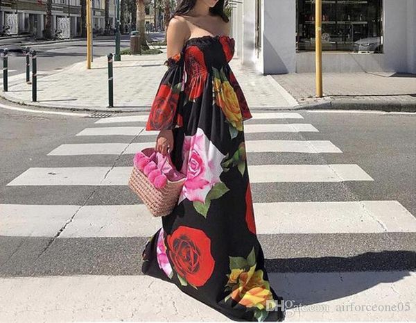 flora printed strapless dresses vacation elastic womens long dress summer fashion casual asymmetrical womens clothing, Black;gray
flora printed strapless dresses vacation elastic womens long dress summer fashion casual asymmetrical womens clothing, Black;gray