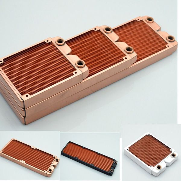Black White Water Cooled Radiator Oxygen Free Copper Heat Exchanger 120 240 360 Water Cooling Radiator
Black White Water Cooled Radiator Oxygen Free Copper Heat Exchanger 120 240 360 Water Cooling Radiator