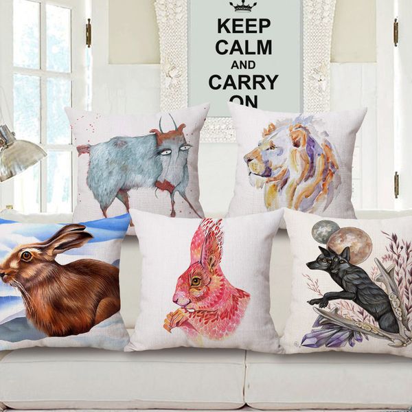 animal ink painting hold cotton pillow case rabbit cushion foreign trade sellers sofa pillow
animal ink painting hold cotton pillow case rabbit cushion foreign trade sellers sofa pillow