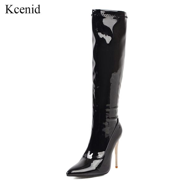 kcenid 2020 women knee high boots pointed toe high heel fashion long boots patent leather winter shoes women boot white red, Black
kcenid 2020 women knee high boots pointed toe high heel fashion long boots patent leather winter shoes women boot white red, Black