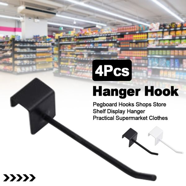 4pcs hanger hook shelf display hanger racks exhibition pegboard hooks iron store durable clothes simple supermarket shops
4pcs hanger hook shelf display hanger racks exhibition pegboard hooks iron store durable clothes simple supermarket shops