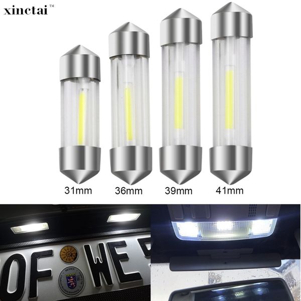 10pcs c5w filament cob led festoon dome reading light car interior bulb license plate lamp 41mm 39mm 36mm 31mm white dc 12v
10pcs c5w filament cob led festoon dome reading light car interior bulb license plate lamp 41mm 39mm 36mm 31mm white dc 12v