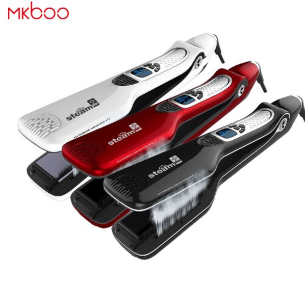 new arrival hair straightener iron hair flat iron professional steampod straightener electric steam hair straightener hare styling tools, Black
new arrival hair straightener iron hair flat iron professional steampod straightener electric steam hair straightener hare styling tools, Black