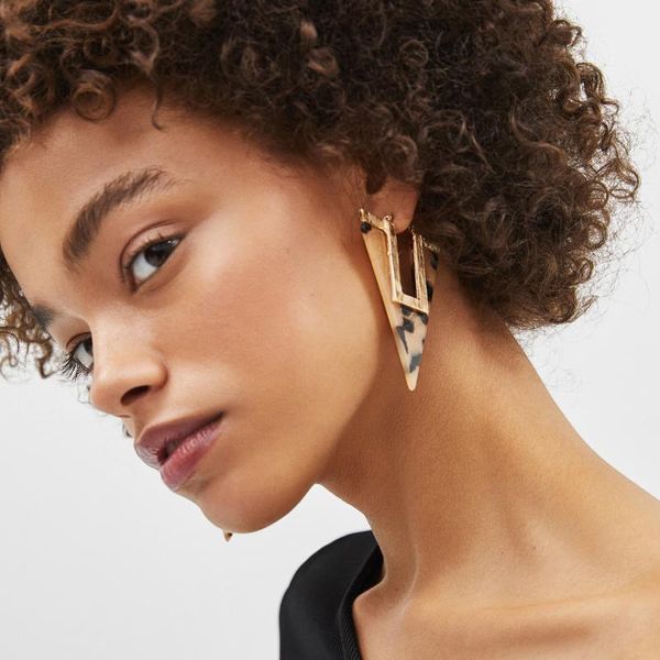 hoop & huggie sloong statement triangle leopard acrylic earrings for women acetic acidl geometric chunky, Golden;silver
hoop & huggie sloong statement triangle leopard acrylic earrings for women acetic acidl geometric chunky, Golden;silver