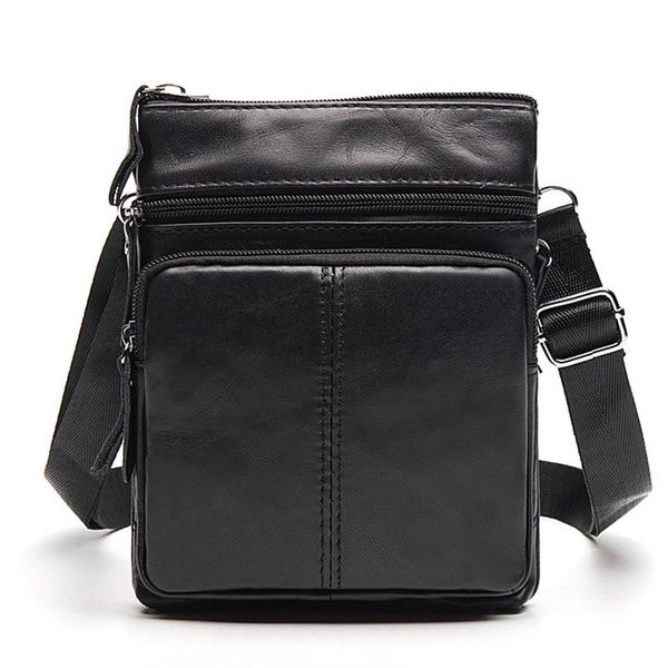 new vintage business men messenger bag genuine leather men's bag cowhide leisure single-shoulder cross-body zipper small
new vintage business men messenger bag genuine leather men's bag cowhide leisure single-shoulder cross-body zipper small