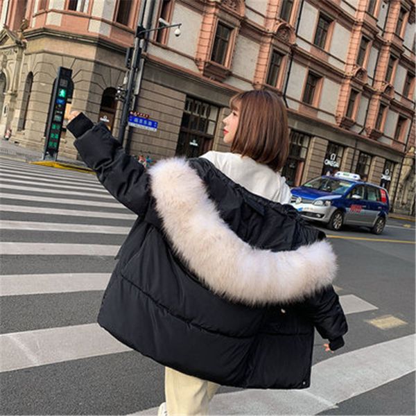 fashion winter jacket women solid coats artificial raccoon hair collar fur hooded ladies parkas jacket thick warm coat plus size, Tan;black
fashion winter jacket women solid coats artificial raccoon hair collar fur hooded ladies parkas jacket thick warm coat plus size, Tan;black