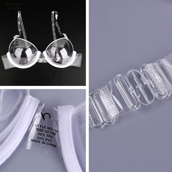 4 bras transparent clear women push up bra ultra thin strap invisible cup underwear good quality drop shipping, Red;black
4 bras transparent clear women push up bra ultra thin strap invisible cup underwear good quality drop shipping, Red;black