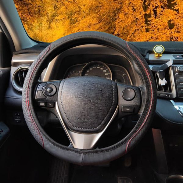 steering wheel cover interior accessories automobile steering wheel cover fiber leather double circle no inner ring handle
steering wheel cover interior accessories automobile steering wheel cover fiber leather double circle no inner ring handle