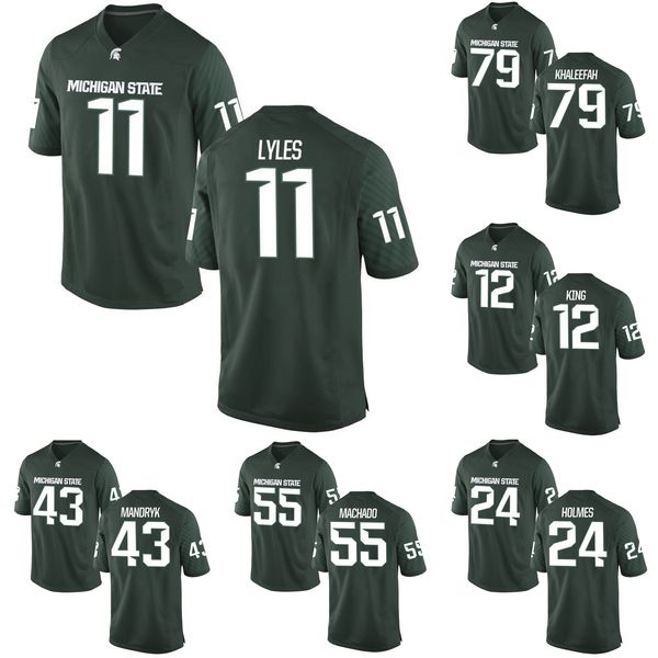gerald holmes nick krumm jack mandryk miguel machado mustafa khaleefah stitched men's michigan state spartans college football jersey, Black
gerald holmes nick krumm jack mandryk miguel machado mustafa khaleefah stitched men's michigan state spartans college football jersey, Black