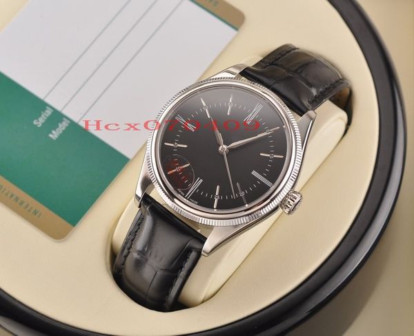 men 40mm 8215 automatic mechanical movement super waterproof sapphire original pin buckle mens watch men's watches, Slivery;brown
men 40mm 8215 automatic mechanical movement super waterproof sapphire original pin buckle mens watch men's watches, Slivery;brown
