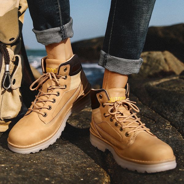 boots 2021 spring and autumn winter men's casual outdoor shoes ankle sports quality, Black
boots 2021 spring and autumn winter men's casual outdoor shoes ankle sports quality, Black