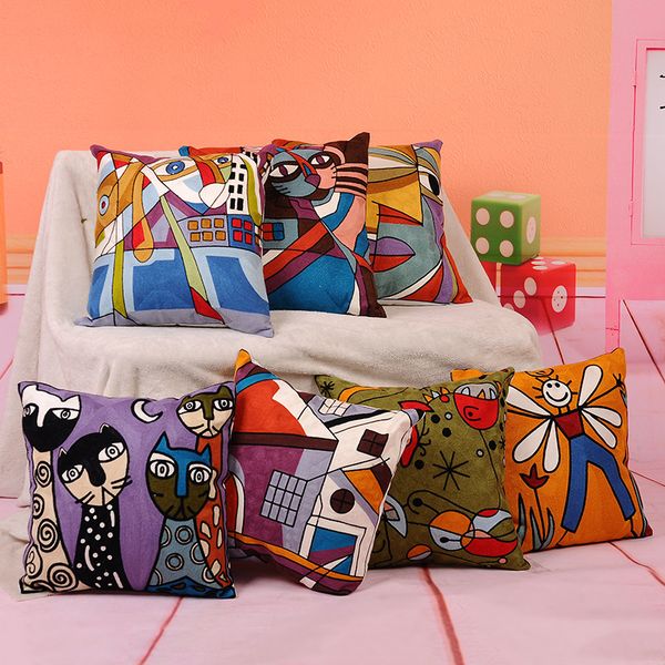 1pc decorative pillows for sofa cushion covers simple car home decor white throw case on the pillow 45*45 travesseiro
1pc decorative pillows for sofa cushion covers simple car home decor white throw case on the pillow 45*45 travesseiro