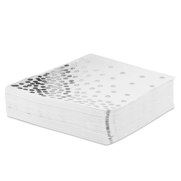 100 pcs napkin party napkin with foil dot-wedding, party, baby shower, lunch party, silver elegant disposable napkin disposable dinnerware
100 pcs napkin party napkin with foil dot-wedding, party, baby shower, lunch party, silver elegant disposable napkin disposable dinnerware