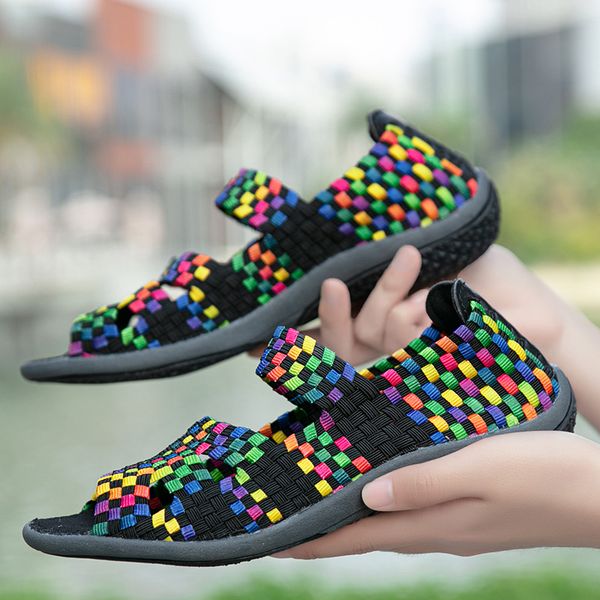 sandalias mujer женские летние сандалии дышащие квартиры женщина toe sandalia feminina повседневная платформа flock большой размер 42 сандал, Black
sandalias mujer женские летние сандалии дышащие квартиры женщина toe sandalia feminina повседневная платформа flock большой размер 42 сандал, Black