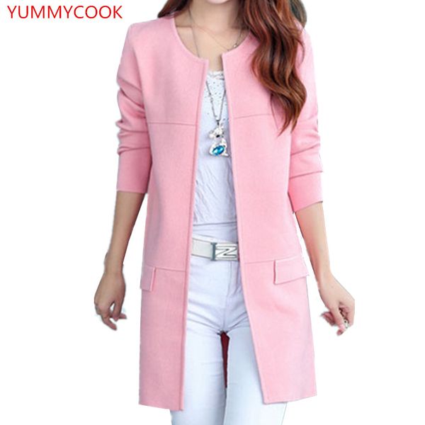 spring autumn simple medium long round neck knit cardigan women loose large size solid color long-sleeved knitted sweaters a256, White
spring autumn simple medium long round neck knit cardigan women loose large size solid color long-sleeved knitted sweaters a256, White