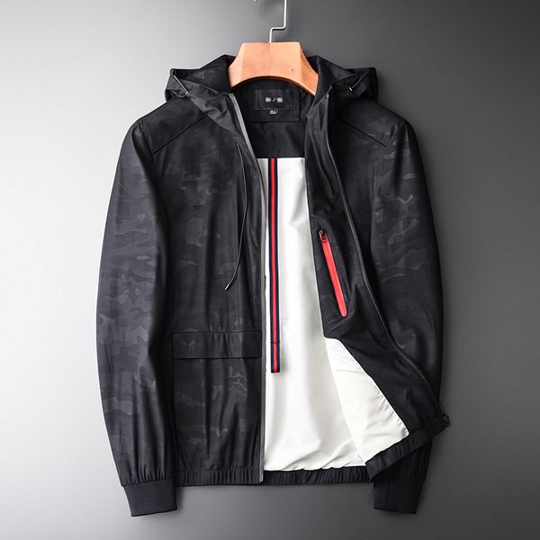 minglu male jacket luxury camouflage printed hooded jackets for men hight quality soft thin yarn dyed slim mens jackets and coat, Black;brown
minglu male jacket luxury camouflage printed hooded jackets for men hight quality soft thin yarn dyed slim mens jackets and coat, Black;brown