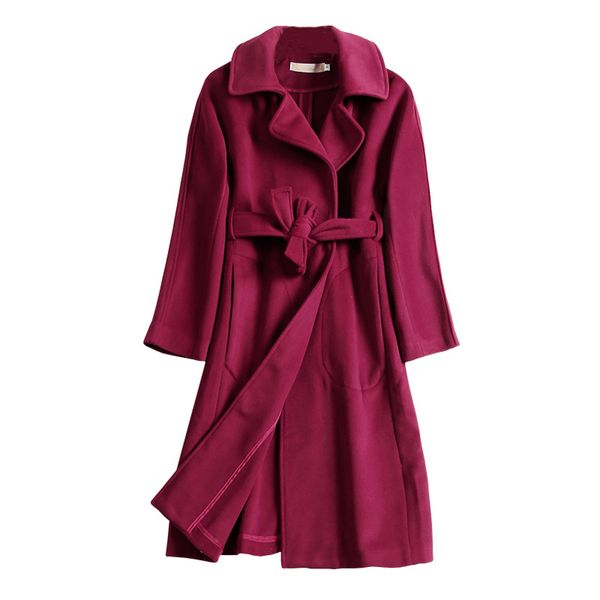 autumn winter 2019 minimalist style double-side cashmere coat long loose waist women wool coat, Black
autumn winter 2019 minimalist style double-side cashmere coat long loose waist women wool coat, Black