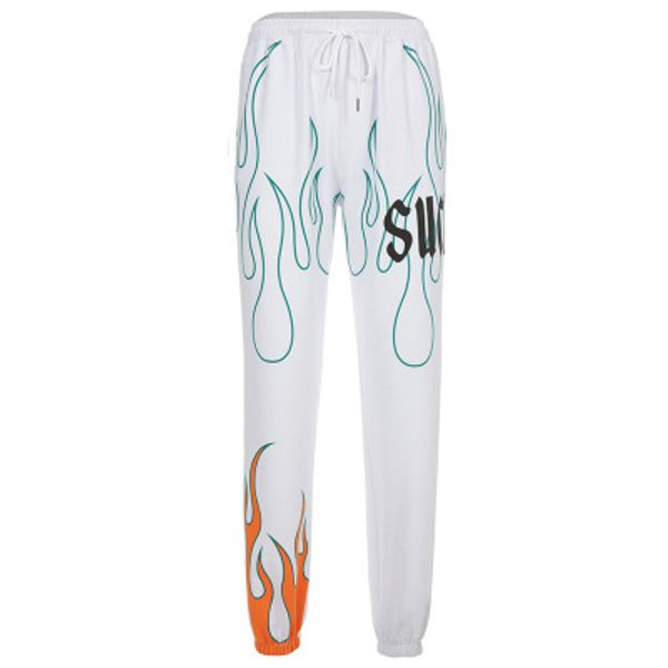 women's pants & capris women white flaming fire printed streetwear fashion sport korean style elastic high waist sweatpants female, Black;white
women's pants & capris women white flaming fire printed streetwear fashion sport korean style elastic high waist sweatpants female, Black;white