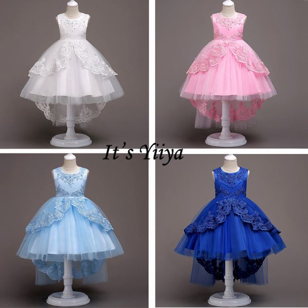 it's yiiya flower girl dress weding o-neck bow lace dresses for girls elegant sleeveless white blue pink kid party gowns 584, Red;yellow
it's yiiya flower girl dress weding o-neck bow lace dresses for girls elegant sleeveless white blue pink kid party gowns 584, Red;yellow