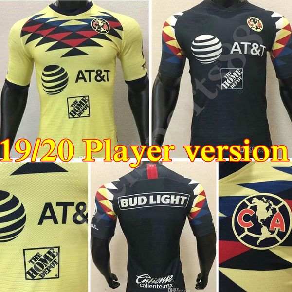 player version g. dos santos 19 20 home america yellow jersey soccer r.sambueza p.aguilar 2019 2020 away mexico club football shirt, Black;yellow
player version g. dos santos 19 20 home america yellow jersey soccer r.sambueza p.aguilar 2019 2020 away mexico club football shirt, Black;yellow