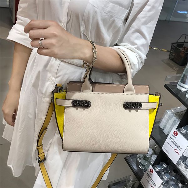 color panel women's leather bags bag cowhide handbag shoulder bag crossbody bag 2vu3, Black
color panel women's leather bags bag cowhide handbag shoulder bag crossbody bag 2vu3, Black
