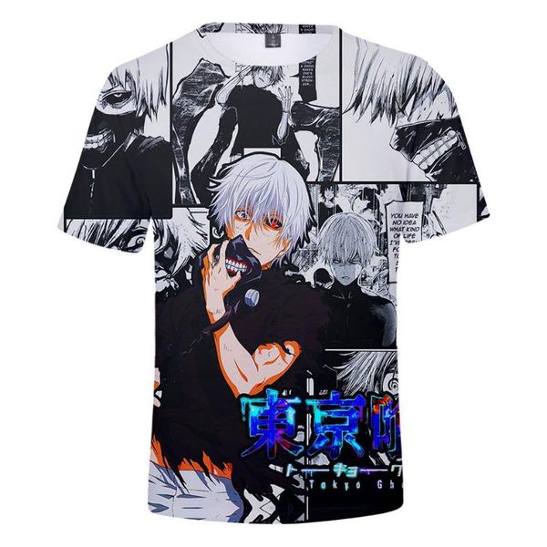 tokyo ghoul t shirt 3d print tshirts for men women kid anime clothes, White;black
tokyo ghoul t shirt 3d print tshirts for men women kid anime clothes, White;black